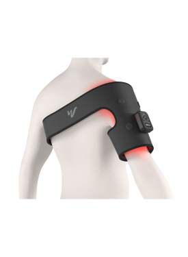 Découvrez une nouvelle ère de soulagement ciblé avec le RedFuzion™ LED Shoulder Wrap.