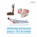 Déstockage jusqu'à -70%